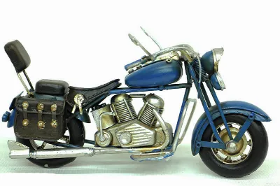 Dekoratif metal motorsiklet