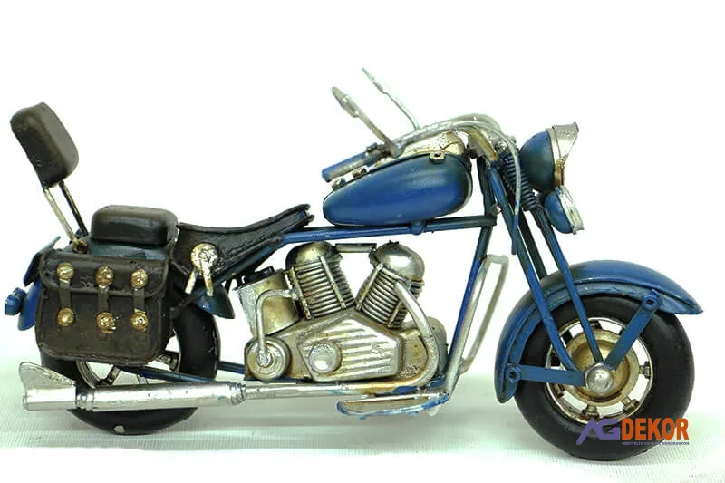 Dekoratif metal motorsiklet