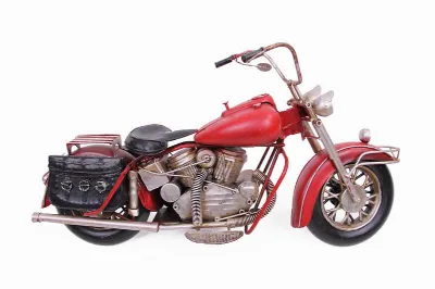 Dekoratif metal motorsiklet