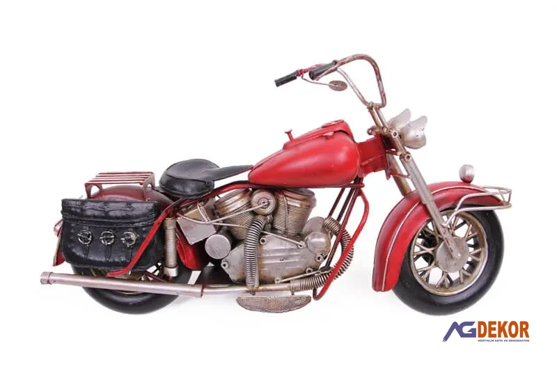Dekoratif metal motorsiklet