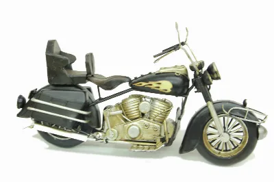 Dekoratif metal motorsiklet