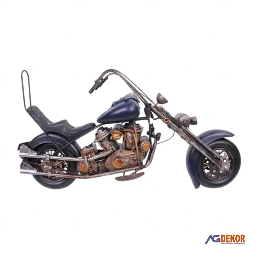 Dekoratif metal motorsiklet