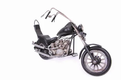 Dekoratif metal motorsiklet