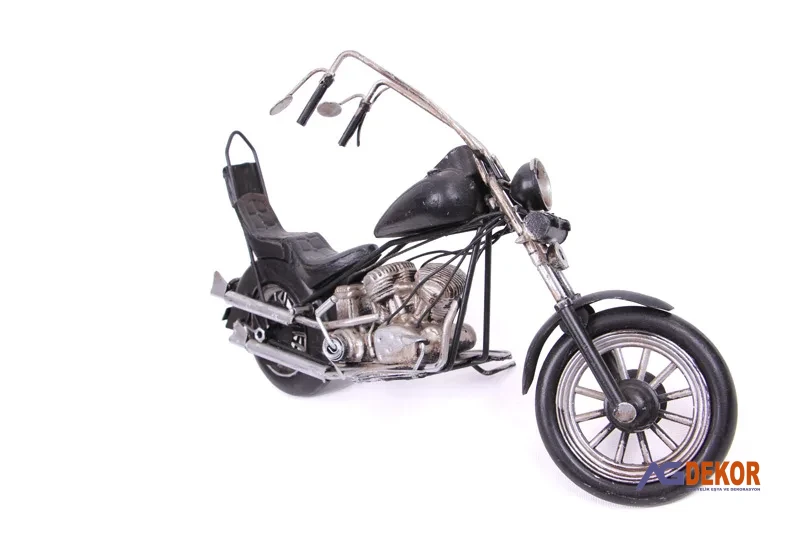Dekoratif metal motorsiklet