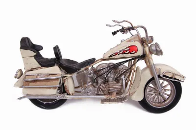 Dekoratif metal motorsiklet