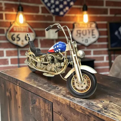 Dekoratif metal motosiklet