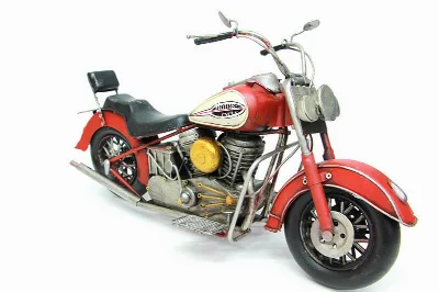 Dekoratif metal motosiklet