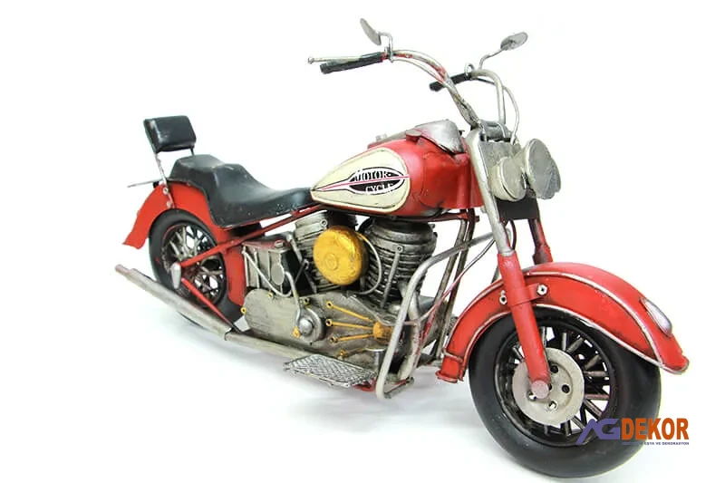 Dekoratif metal motosiklet
