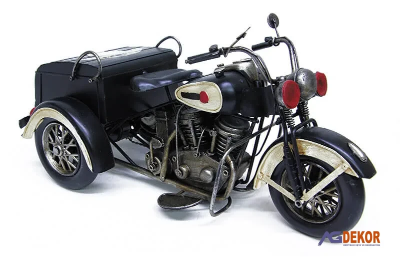 Dekoratif metal motosiklet