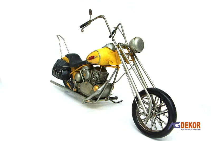 Dekoratif metal motosiklet