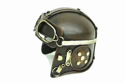 Dekoratif metal pilot kaskı