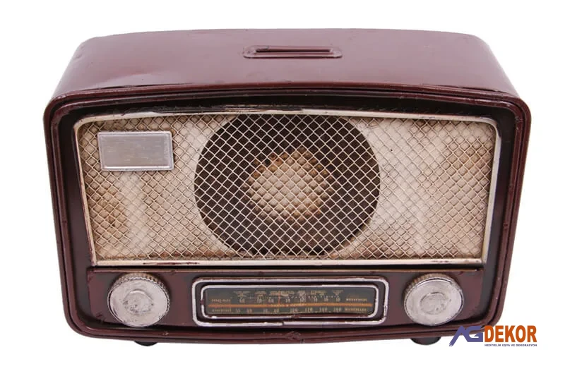 Dekoratif metal radyo