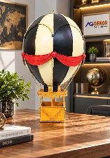 Dekoratif metal sıcak hava balonu — görsel 1