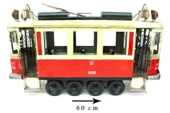 Dekoratif metal taksim tramvay — görsel 2