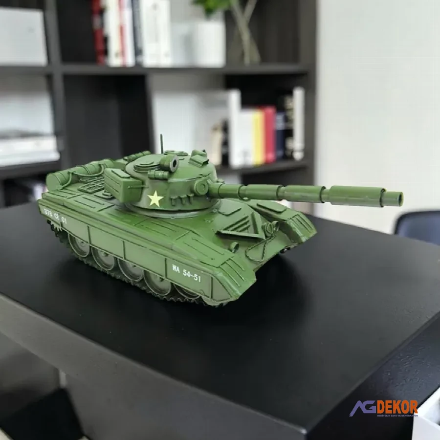 Dekoratif metal tank