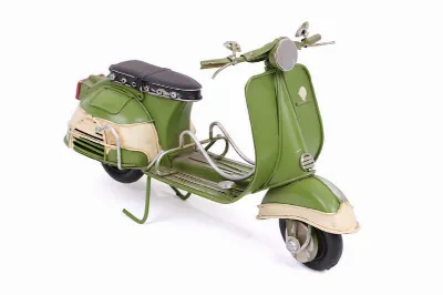 Dekoratif metal vespa motorsiklet