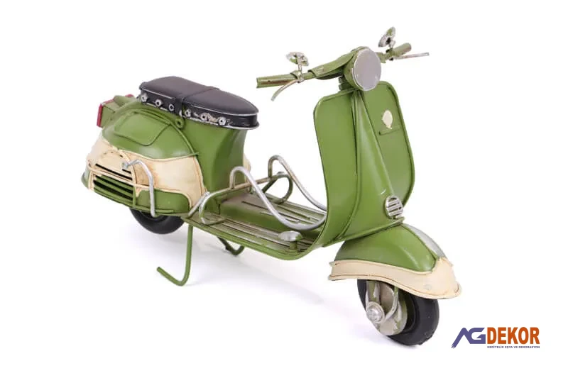 Dekoratif metal vespa motorsiklet