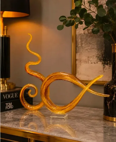 2'li cam amber S obje 32-28cm