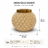 Küçük boy bubble cam vazo — görsel 5