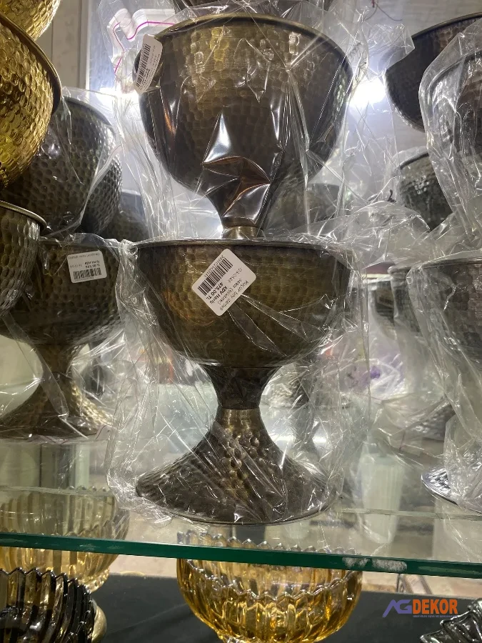 Küçük boy darbeli saksı (eskitme)