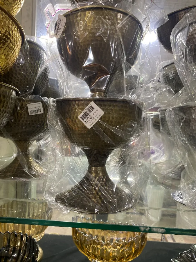 Küçük boy darbeli saksı (eskitme)