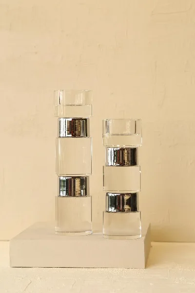 2'li̇ i̇thal füme kri̇stal mumluk 11cm--15cm