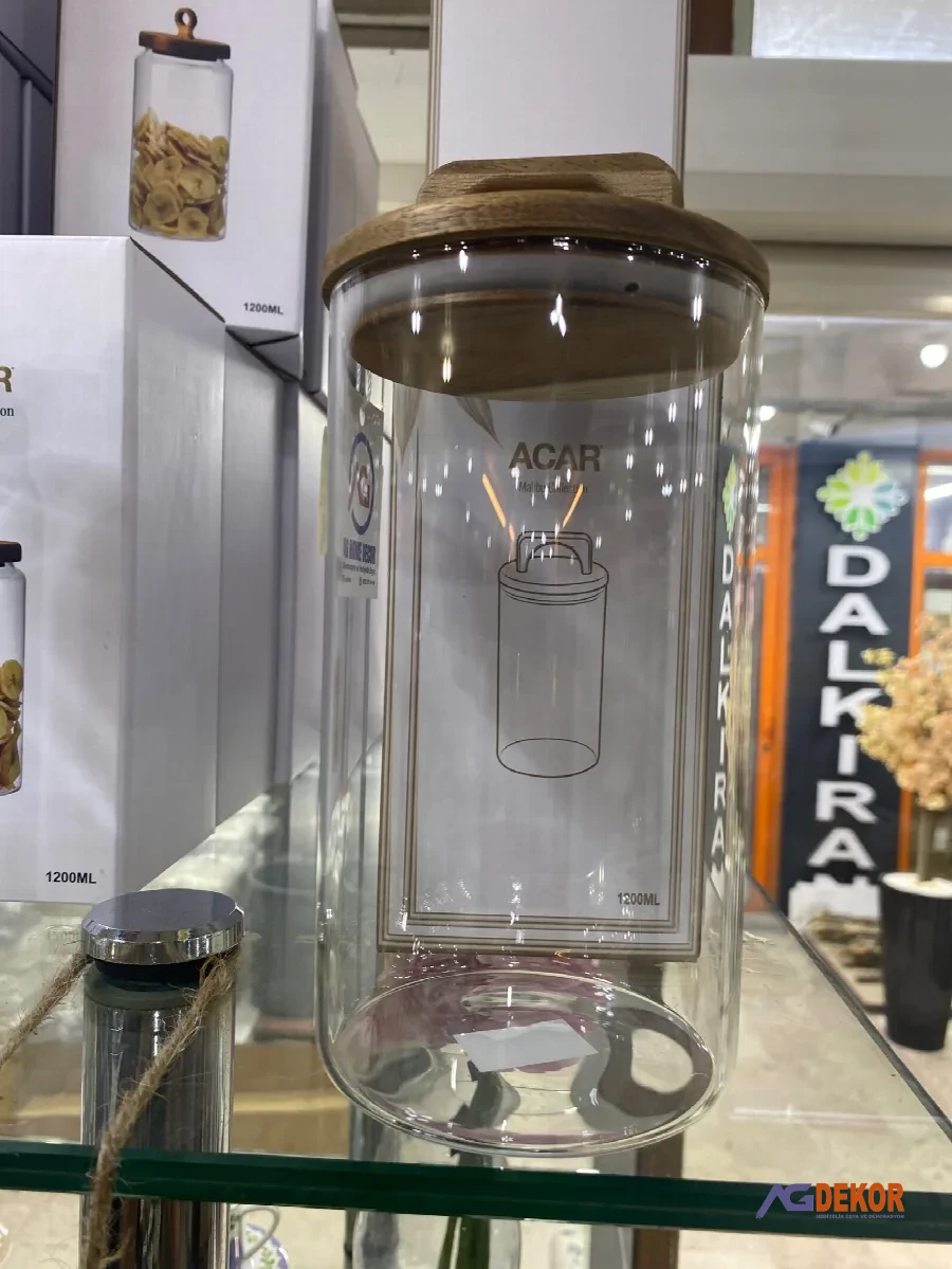 Malibu akasya kapaklı kavanoz