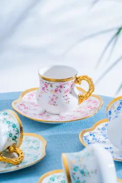 Malissa 6'lı fincan takımı — görsel 1