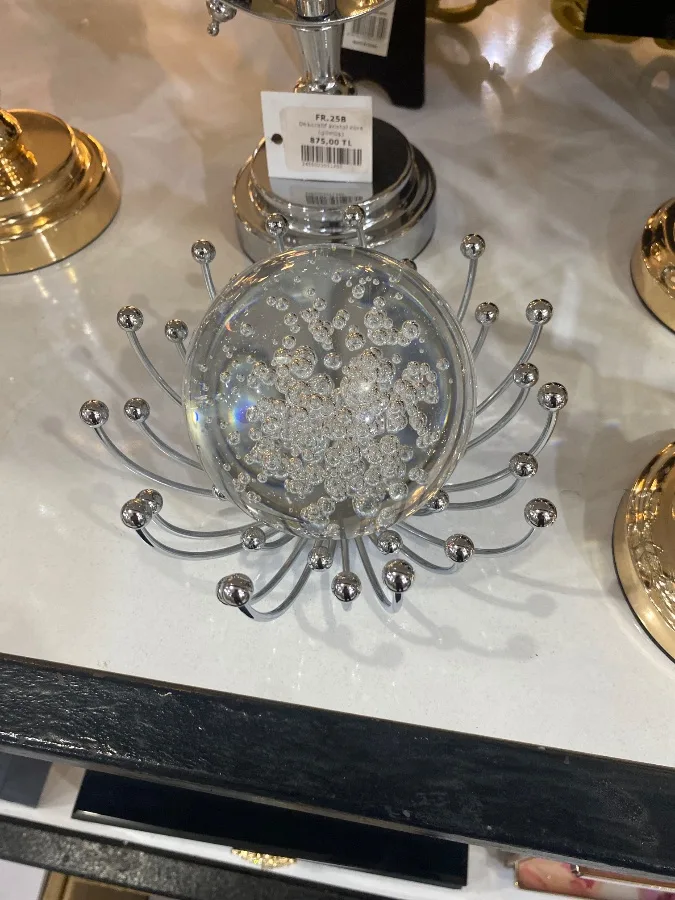 Metal nilüfer (gümüş)