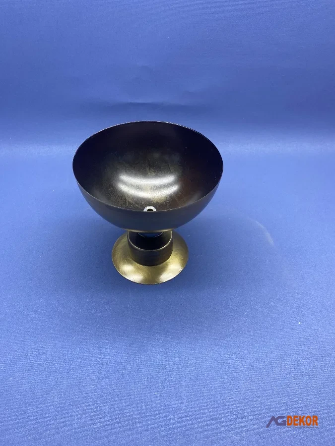 Metal toplu saksı (eskitme)