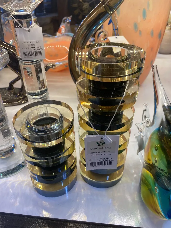2'li kristal mumluk