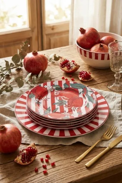 Nuances porselen S/7 pasta set