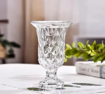 14cm kristal cam vazo