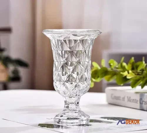 14cm kristal cam vazo