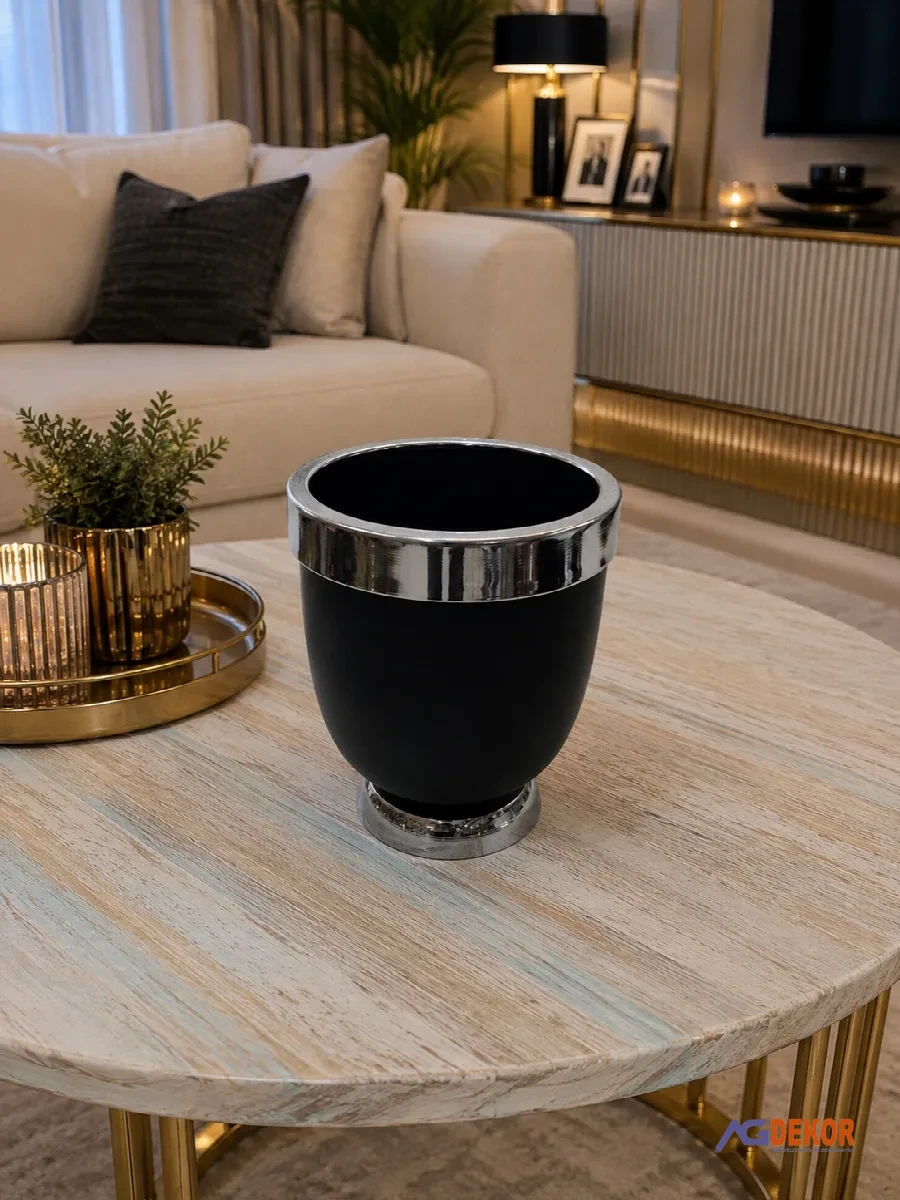 Orta boy darbuka saksı