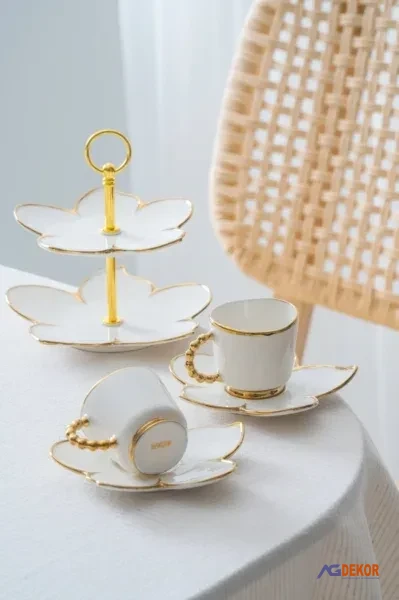 Joyce Standlı 2 Li Mini Pasta Seti