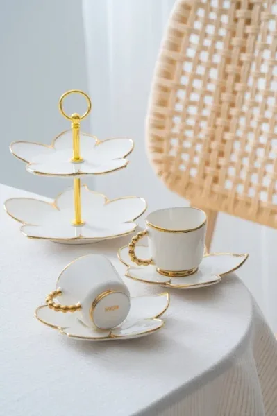 Joyce Standlı 2 Li Mini Pasta Seti