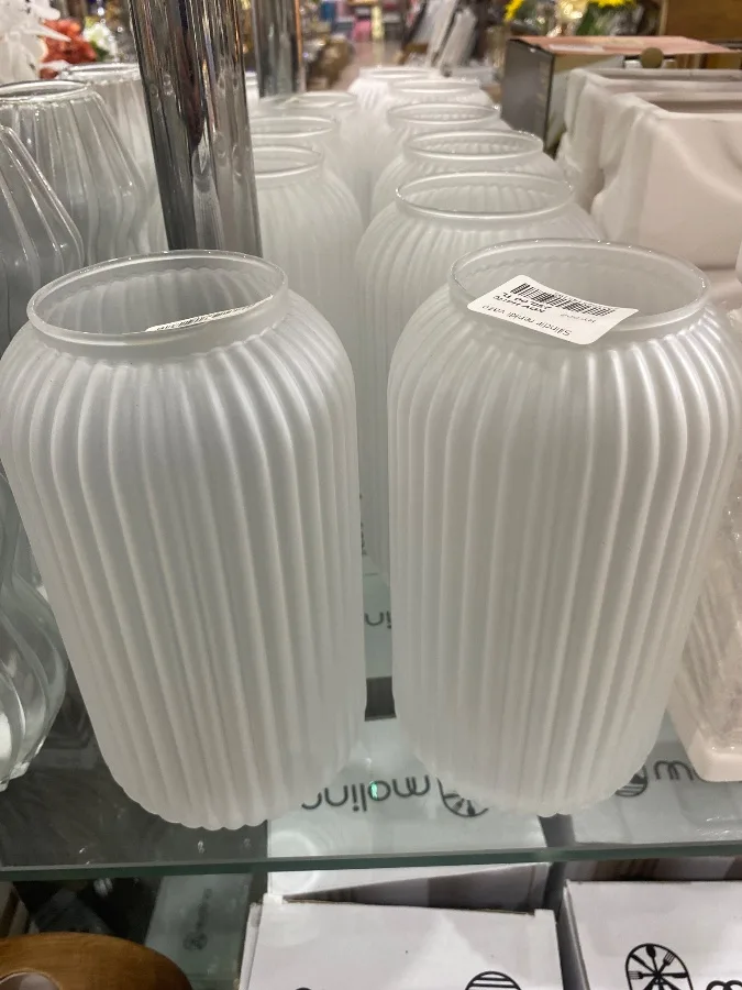 Silindir renkli vazo
