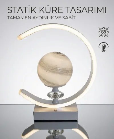 Şarjlı lüks masa lambası