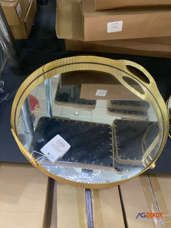 Yeni model ithal lüks tepsi (eskitme)
