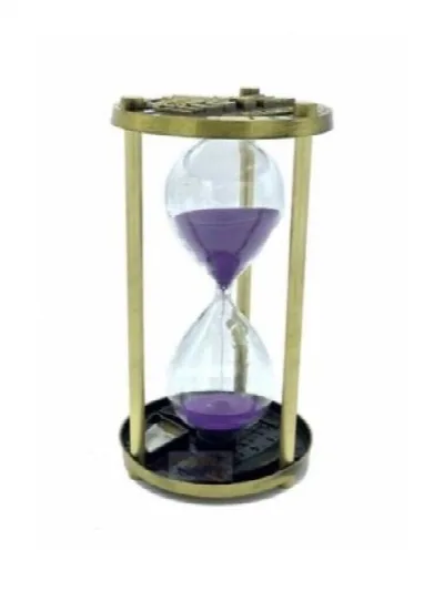 15dk metal kum saati 16cm