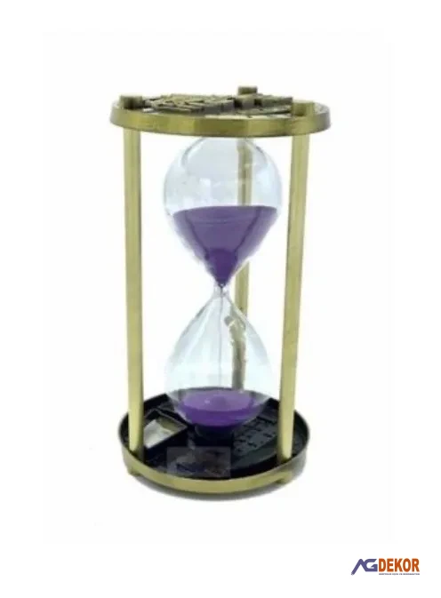 15dk metal kum saati 16cm