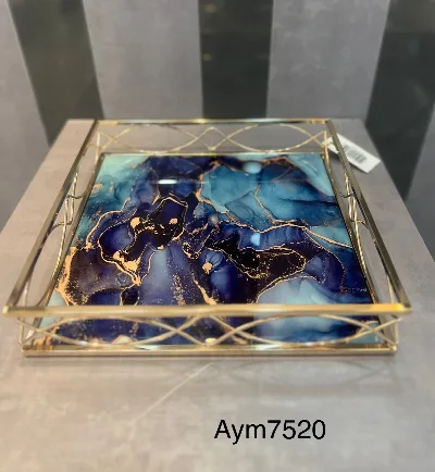 30x30 Tepsi (mavi)