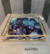 30x30 Tepsi (mavi) — görsel 1