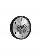 35cm black-silver duvar saati — görsel 2