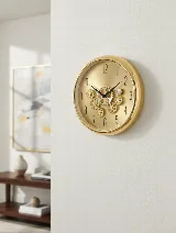 35cm gold duvar saati — görsel 4