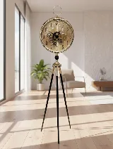 Tripod ayaklı 155cm çarklı ithal saat (rose) — görsel 3