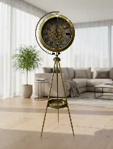 Tripod ayaklı çarklı saat (altın) — görsel 2