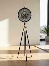 Tripod ayaklı saat (siyah) — görsel 3