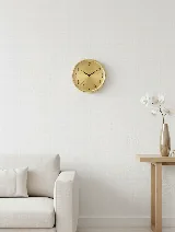 Duvar saati 35 cm (altın) — görsel 4
